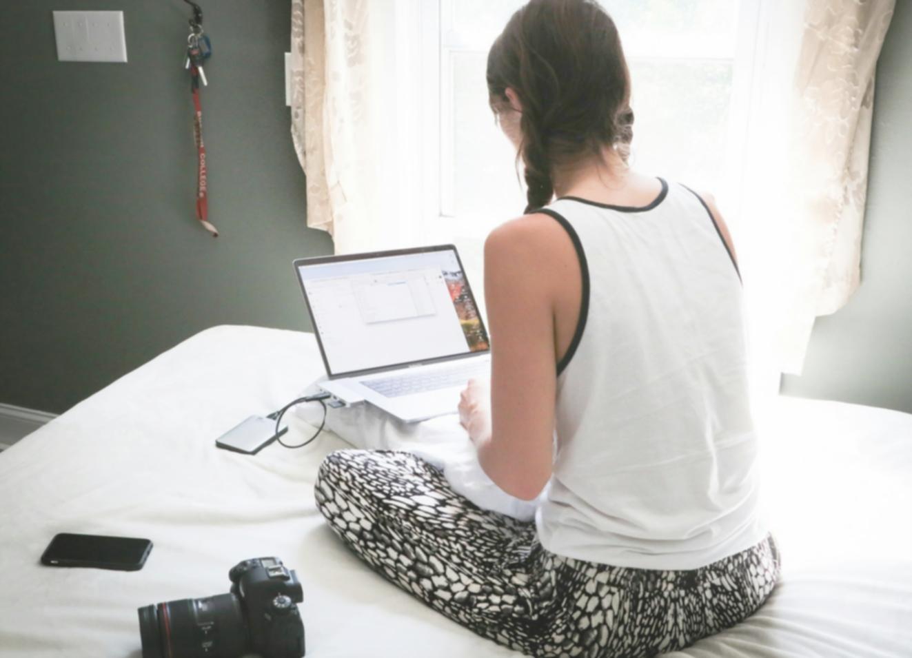 Network equipment setup workspace in Hat Yai office